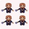 Shucks Plush 4PCS